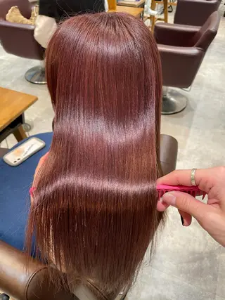 ロング カラー HAREru. モデル募集【戸塚】のヘアスタイル