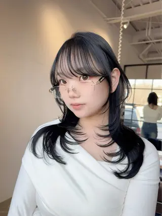 セミロング 永田竜一/ 先着モデル募集中のヘアスタイル
