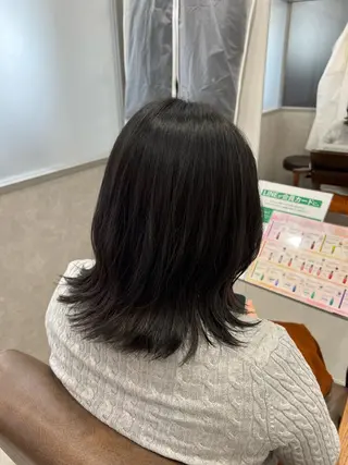 セミロング 美髪矯正/髪質改善 🌼 原田 愛弓のヘアスタイル