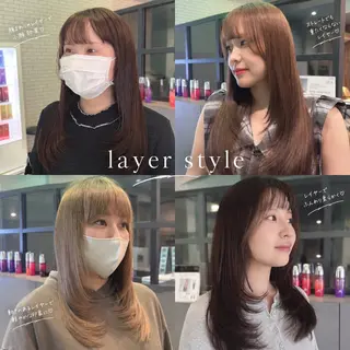 ロング 🫧古田 穂香🫧パーマモデルのヘアスタイル