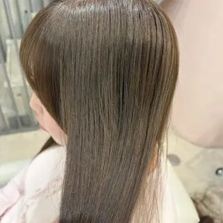 ロング カラー AOI🎀 顔周り カット/透明感カラーのヘアスタイル