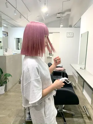 ショート カラー 重松 丈博のヘアスタイル