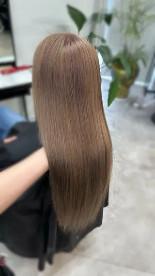 セミロング urara♡/ Bob.透明感カラーのヘアスタイル