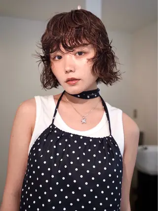 ショート パーマ Kaito🐶 /デザイン/パーマのヘアスタイル