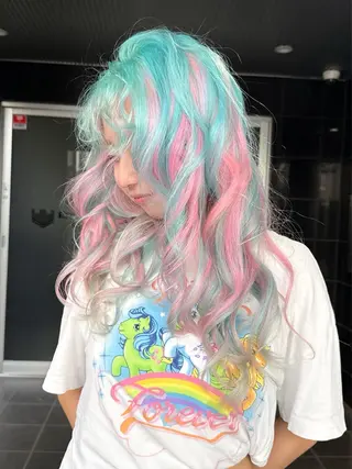 ロング カラー 🌙町田ブリーチ特化 🌙れいのヘアスタイル