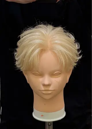 ショート カラー メンズ メンズ特化カットパー マカラー坂田柊のヘアスタイル