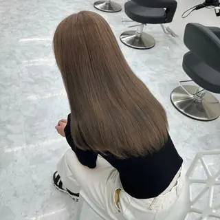セミロング カラー レイヤーダブルカラー KYONのヘアスタイル