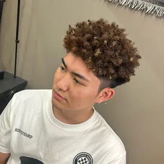 ショート パーマ メンズ 💈PRO SHOP WAVE 望愛💈のヘアスタイル
