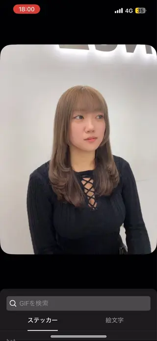ロング 艶髪ハイトーンカラー 渋谷🎀ririkaのヘアスタイル