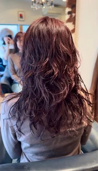 ロング パーマ Mina🎀🥯 カットモデル募集中のヘアスタイル