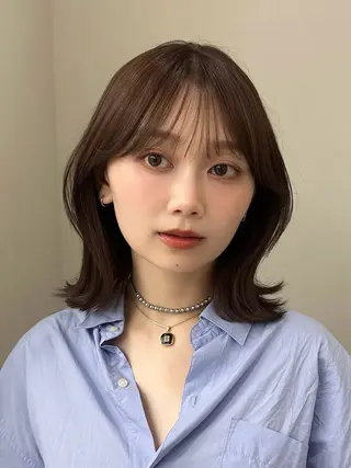 カラー 丸山 心 / 艶カラーのヘアスタイル