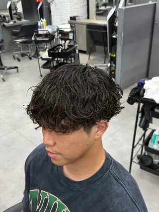 パーマ メンズ 【OVARL】メンズ 特化/さかしょーのヘアスタイル