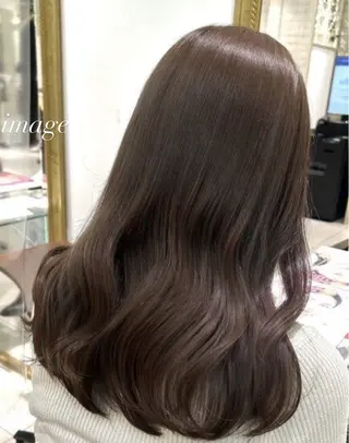 セミロング カラー カラーモデル募集🫐 koukiのヘアスタイル