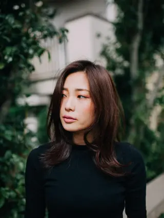 ロング 福島 浩司のヘアスタイル