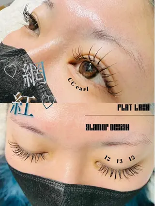 マツエク・マツパ eyelash presh yukaのマツエク・マツパデザイン