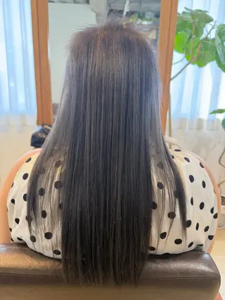 ロング RENA|透明感 カラー×癒しスパのヘアスタイル