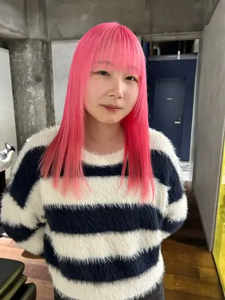 ロング カラー 梅田デザインカラー 🌈🏆ヒノキのヘアスタイル
