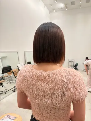 ミディアム 羽鳥 菜々子のヘアスタイル