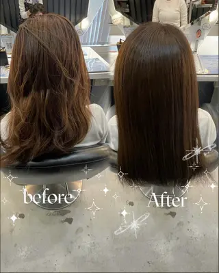 ロング カラー 透明感カラー🫧/レ イヤー🍀/樹奈🤍のヘアスタイル