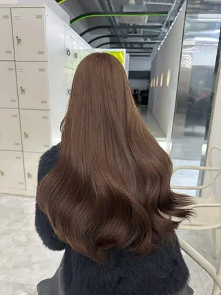 カラー 透明感カラー🎀艶髪 Anju/渋谷🎀のヘアスタイル