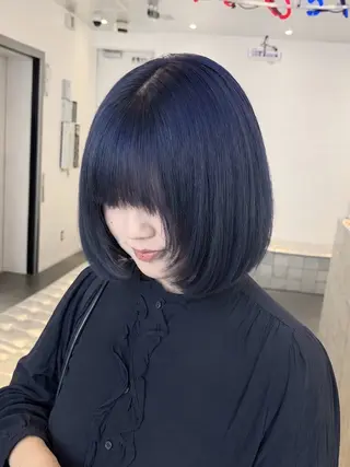 セミロング カラー ヘアアレンジ レイヤー×ベージュ ×暖色🩷AINAのヘアスタイル