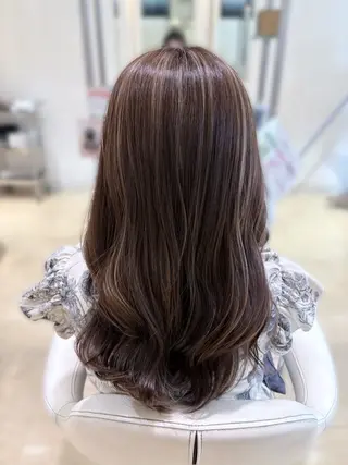 ロング カラー 骨格肌色 似合わせ/YUKAのヘアスタイル