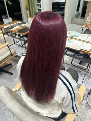 セミロング hair&eye🎀 /momoKaのヘアスタイル