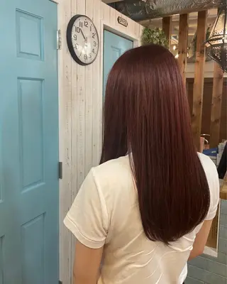 カラー 大山 怜菜のヘアスタイル