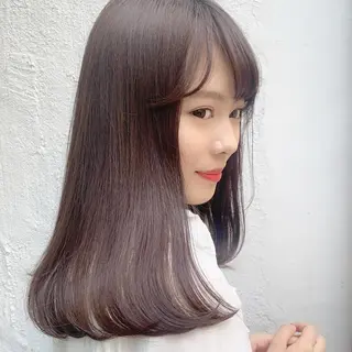 ミディアム 💖レイヤー×美髪 💖momoのヘアスタイル