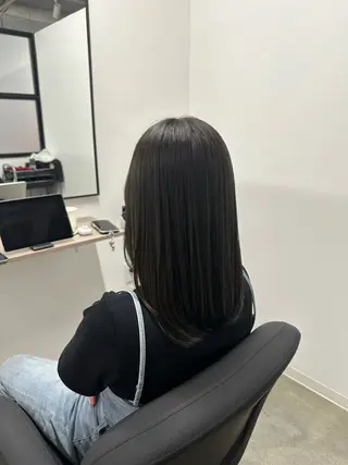 ミディアム カラー 髪質改善/ブリーチ/ メンズパーマ遠藤勇輝のヘアスタイル