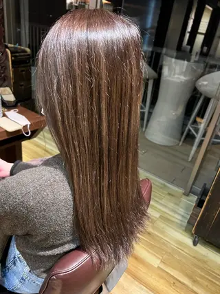 ロング カラー 廣瀬 莉奈のヘアスタイル