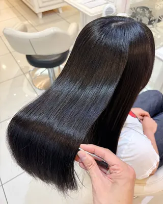 セミロング 高橋 佑のヘアスタイル
