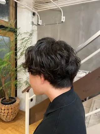 メンズ 似合わせカラー/ 堀江美容室/レミ🎀のヘアスタイル