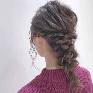 セミロング カラー ヘアアレンジ アイブロウ 🍋黒瀬梨央の眉毛・アイブロウイメージ