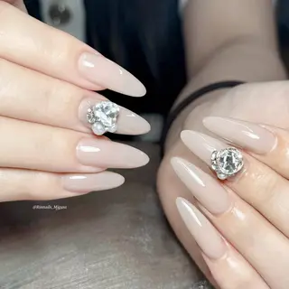 ロング RIN NAILS ᥫ᭡Migusaのネイルデザイン