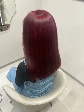 セミロング カラー 🐼 こゆきのヘアスタイル
