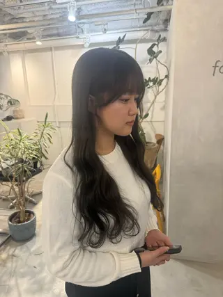 セミロング 100%可愛い顔周り 💓レイヤー/しずくのヘアスタイル