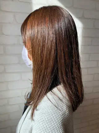 ロング 秋葉 万柚子のヘアスタイル