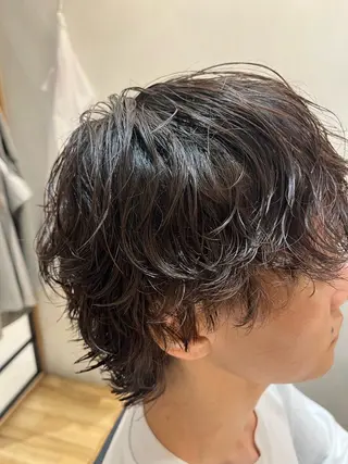 パーマ メンズ 🟦メンズ特化🟦 たかしま　あさひのヘアスタイル