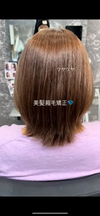 ミディアム レイヤー/艶感カラー /LILICAのヘアスタイル