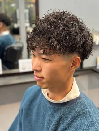 メンズ 長岡 はくとのヘアスタイル