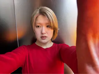 ミディアム kaede ☺︎ブリーチ/パーマのヘアスタイル