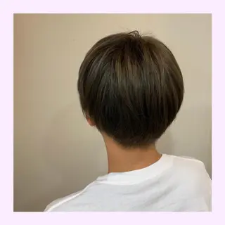ショート メンズ 暖色/ブリーチカラー 🎀 M i k uのヘアスタイル
