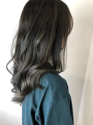 セミロング カラー 古山 勇太のヘアスタイル