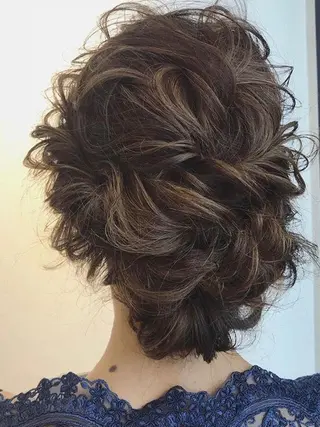 ヘアアレンジ Bonheur umedaのヘアスタイル