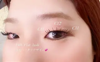 マツエク・マツパ 新越谷eyelash Sayaのマツエク・マツパデザイン