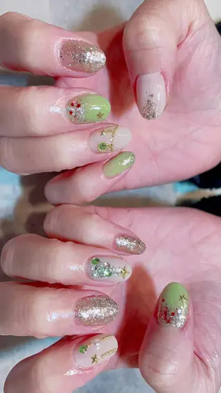 ネイル nail salon ラピスラズリのネイルデザイン