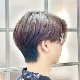 セミロング パーマ メンズ 韓国ヘア/メンズ特化 /花田のヘアスタイル