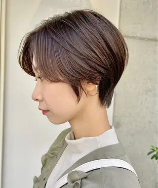 ショート カラー ショートヘア💫 ハイトーン西田拓馬のヘアスタイル