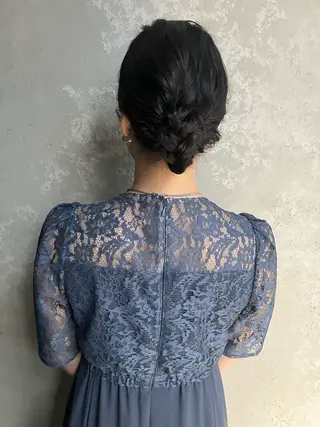 セミロング カラー パーマ ヘアアレンジ メンズ キッズ kotona 🤍miuraのヘアスタイル